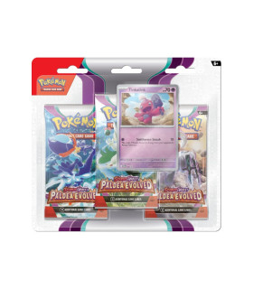 POKEMON TCG - PALDEA EVOLVED 3 PACK BLISTER - TINKATINK (ING)