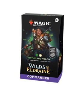 COMMANDER DECK - WILDS OF ELDRAINE - "VIRTUE AND VALOR" (ENG)