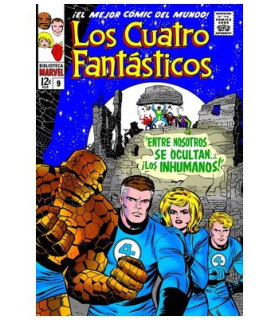 BIBLIOTECA MARVEL. LOS 4 FANTASTICOS 09