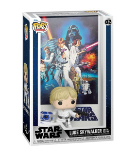FIGURA POP MOVIE POSTERS LUKE SKYWALKER CON R2-D2 STAR WARS