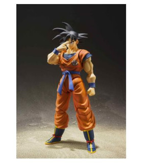 SON GOKU SAIYAN RAISED ON EARTH FIG. 14 CM DRAGON BALL Z SH FIGUARTS RE-RUN