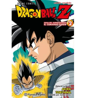 DRAGON BALL Z ANIME COMICS SAGA DEL COMANDO GINEW Nº 02/06