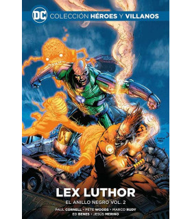 COLECCION HEROES Y VILLANOS N 55 LEX LUTHOR EL ANILLO NEGRO 02