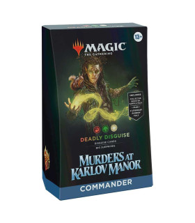 MTG - MURDERS AT KARLOV MANOR COMMANDER - DEADLY DISGUISE