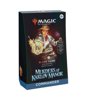 MTG - MURDERS AT KARLOV MANOR COMMANDER - BLAME GAME