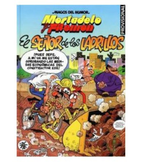 MAGOS DEL HUMOR 104. .EL SEÑOR DE LOS LADRILLOS (MORTADELO Y FILEMON)