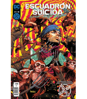 ESCUADRÓN SUICIDA: DESTRUIR EL ASILO ARKHAM NÚM. 4 DE 5