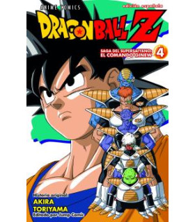 DRAGON BALL Z ANIME COMICS SAGA DEL COMANDO GINEW Nº 04/06