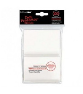 ULTRA PRO - 100 SLEEVES STANDARD BLANCO