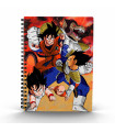 LIBRETA EFECTO 3D 30x21CM GOKU VS VEGETA DRAGON BALL Z