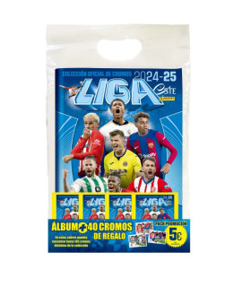 Liga Este 2024-2025 Starter Pack Álbum y 5 Sobres