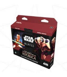 STAR WARS UNLIMITED EL OCASO DE LA REPUBLICA CAJA DE INICIO 2 JUGADORES