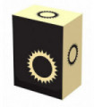 DECK BOX - ICONIC SUN (WHITE)