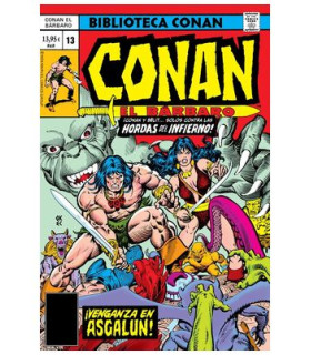 BIBLIOTECA CONAN. CONAN EL BARBARO 13