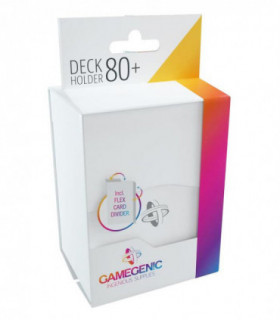 GAMEGENIC: DECK HOLDER 80+ (BLANCO) Blanco