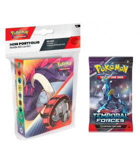 POKEMON TCG - MINI PORTFOLIO - TEMPORAL FORCES ENG