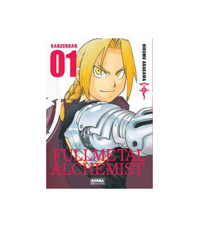 FULLMETAL ALCHEMIST KANZENBAN 01 (Nueva Edicion)