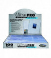 ULTRA PRO - SILVER POCKET PAGES 9-POCKET SILVER SERIES PAGE FOR STANDARD SIZE CARDS