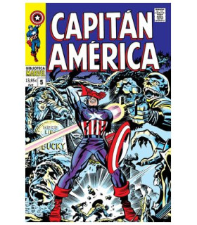 BIBLIOTECA MARVEL 96. CAPITAN AMERICA 5. 1968
