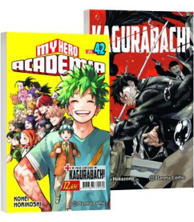 MY HERO ACADEMIA Nº 42 + KAGURABACHI Nº 01 (PACK ESPECIAL)