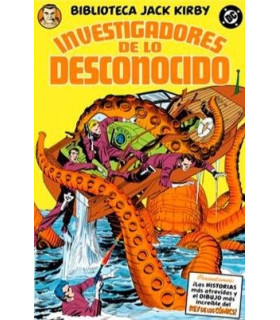 BIBLIOTECA JACK KIRBY. LOS INVESTIGADORES DE LO DESCONOCIDO