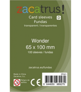 ZACATRUS! WONDER 65X100 MM (100)