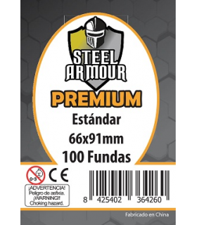 FUNDAS STEEL ARMOUR ESTANDAR PREMIUM 66X91 (100)