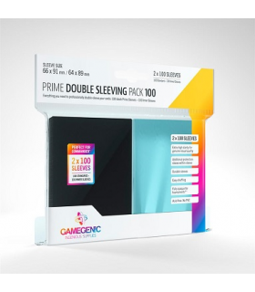 GAMEGENIC PRIME DOUBLE SLEEVING PACK (100)