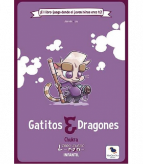 LIBROJUEGO INFANTIL 1 GATITOS Y DRAGONES