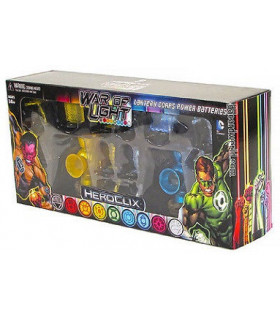 HEROCLIX: WAR OF LIGHT, LANTERN CORPS POWER BATTERIES (AMARILLO/AZUL)