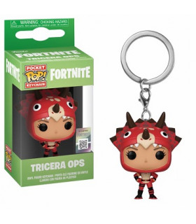POCKET POP! KEYCHAIN TRICERA OPS - FORTNITE