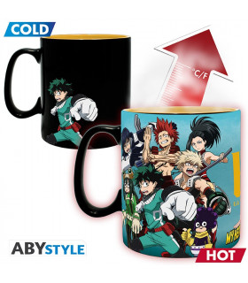 TAZA TÉRMICA MY HERO ACADEMIA GRUPO