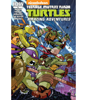 LAS ASOMBROSAS AVENTURAS DE LAS TORTUGAS NINJA NÚM. 02