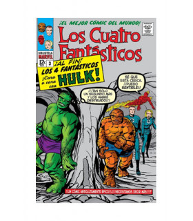 BIBLIOTECA MARVEL. LOS 4 FANTASTICOS 3. 1963