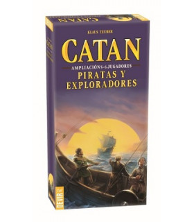 CATAN 5-6 JUGADORES - PIRATAS Y EXPLORADORES