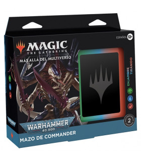 UNIVERSE BEYOND WARHAMMER 40000 COMMANDER EDICION ESPECIAL ENJAMBRE TIRÁNIDO