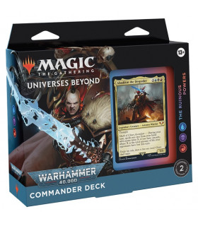 UNIVERSE BEYOND WARHAMMER 40000 COMMANDER EDICION ESPECIAL THE RUINOUS POWERS