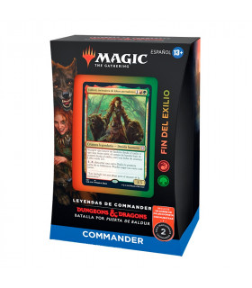 MAGIC - MAZO COMMANDER FIN DEL EXILIO D&D BATALLA POR PUERTA DE BALDUR