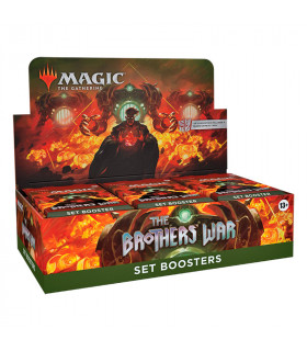 LA GUERRA DE LOS HERMANOS  - CAJA DE SOBRES DE SET - INGLES