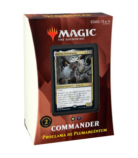 COMMANDER: STRIXHAVEN: "PROCLAMA DE PLUMARGÉNTUM" DECK (ES)