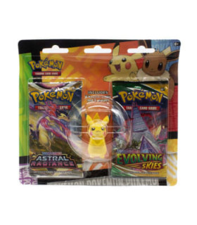 POKEMON TCG BACK TO SCHOOL GOMA DE BORRAR PIKACHU Y DOS SOBRES
