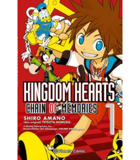 KINGDOM HEARTS CHAIN OF MEMORIES Nº 01/02