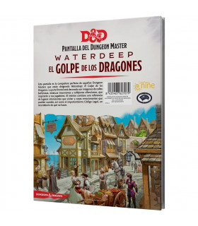 D&D: PANTALLA DEL DUNGEON MASTER WATERDEEP, EL GOLPE DE LOS DRAGONES