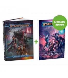 STARFINDER, REGLAS BASICAS + HOJAS DE PERSONAJE