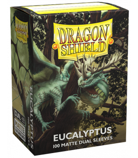FUNDAS DRAGON SHIELD 100 MATTE DUAL EUCALYPTUS