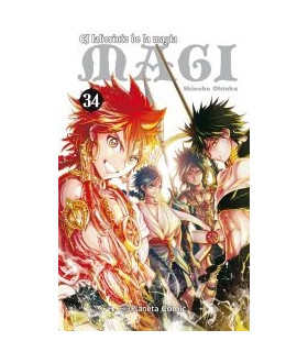 MAGI EL LABERINTO DE LA MAGIA Nº 34/37