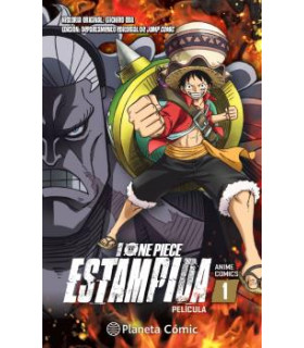 ONE PIECE ESTAMPIDA ANIME COMIC Nº 01