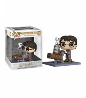 FUNKO POP! HARRY POTTER - HARRY EMPUJANDO EL CARRO CON HEDWING 135
