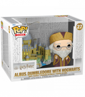 FUNKO POP! 27 ALBUS DUMBLEDORE WITH HOGWARTS. HARRY POTTER