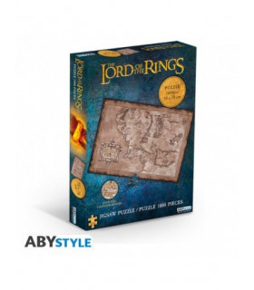 EL SEÑOR DE LOS ANILLOS - Puzzle de 1000 piezas - Mapa de la Tierra Media